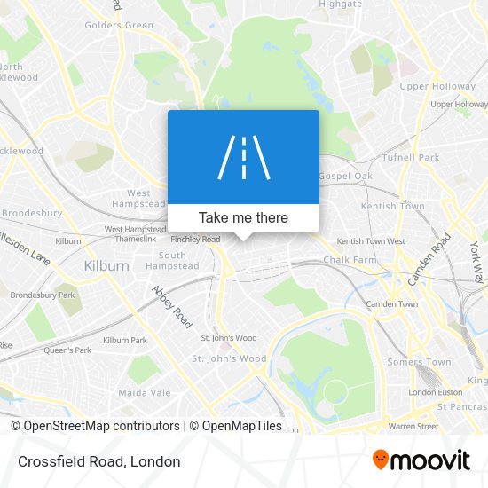 Crossfield Road map