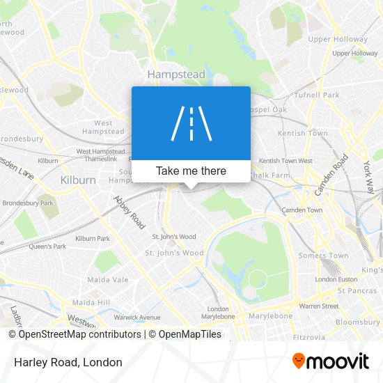 Harley Road map