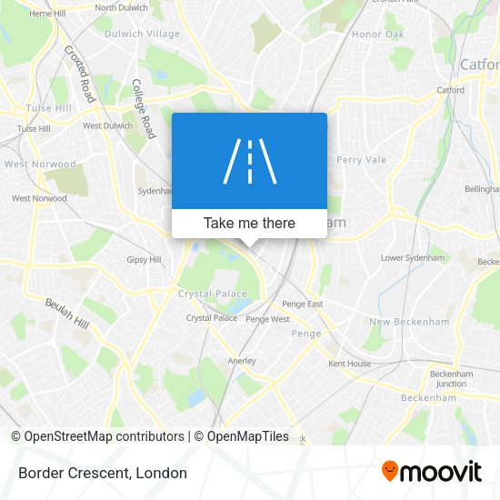 Border Crescent map