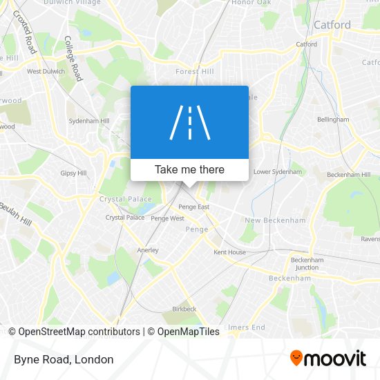 Byne Road map
