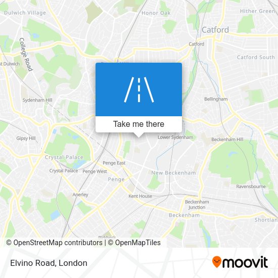 Elvino Road map