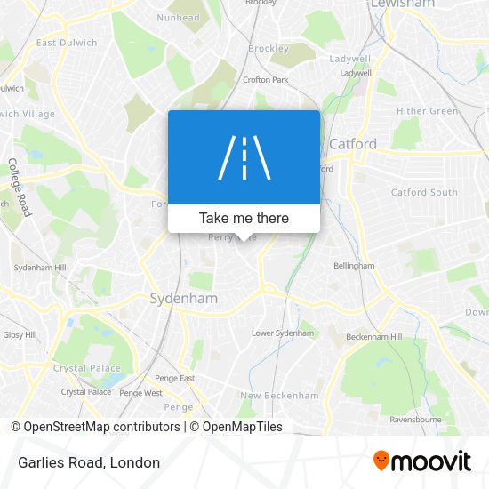 Garlies Road map