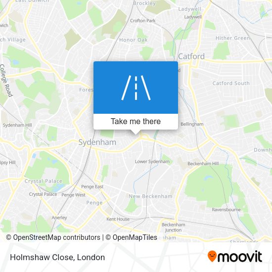 Holmshaw Close map