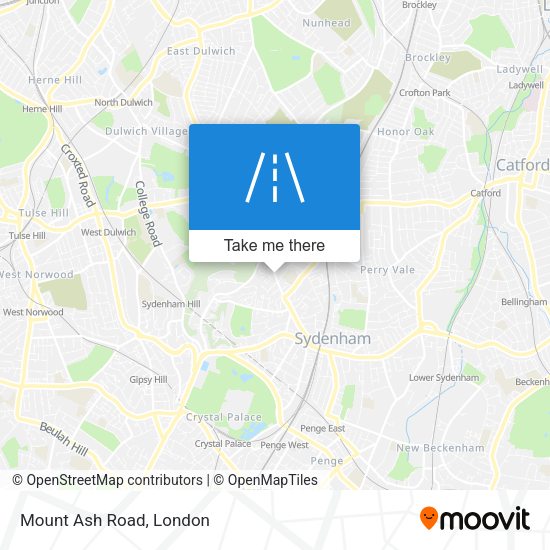 Mount Ash Road map