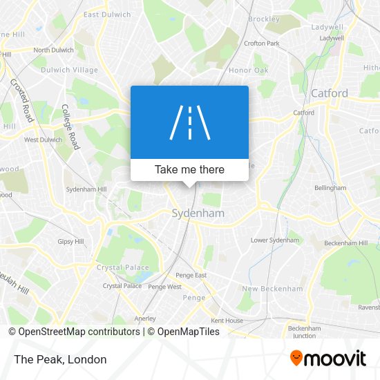 The Peak map
