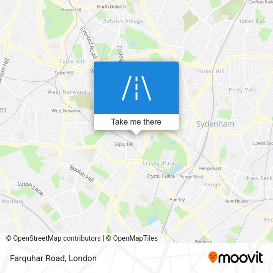 Farquhar Road map