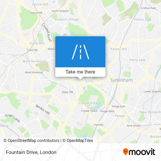 Fountain Drive map