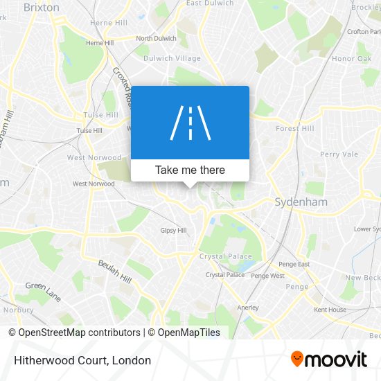 Hitherwood Court map