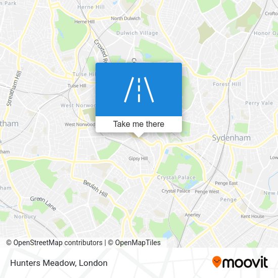 Hunters Meadow map