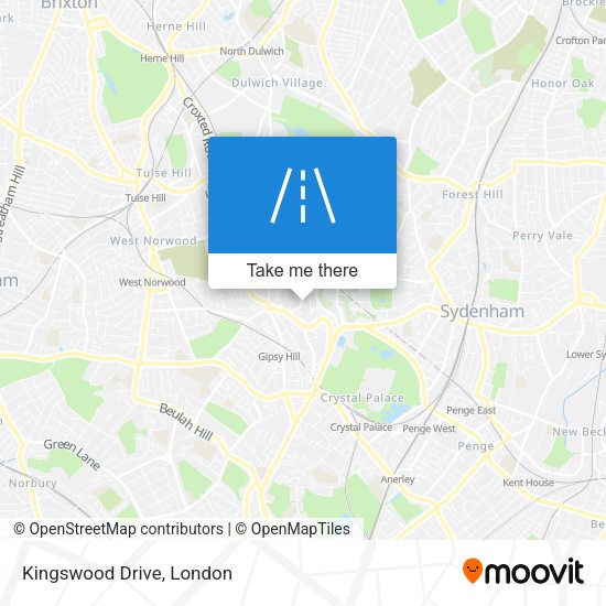 Kingswood Drive map