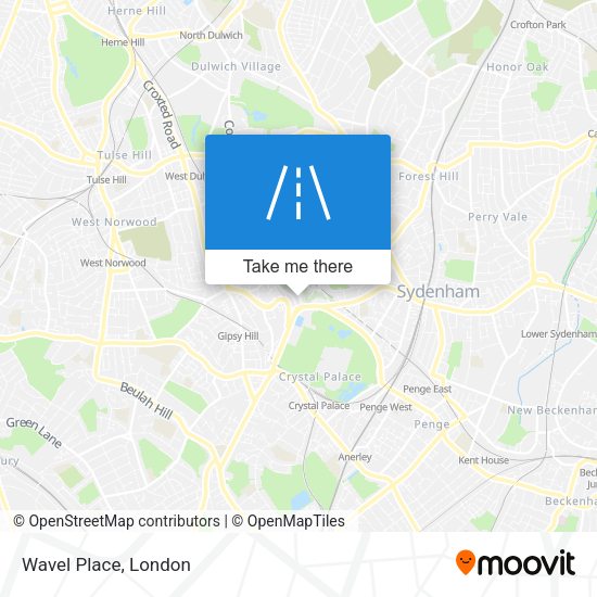 Wavel Place map