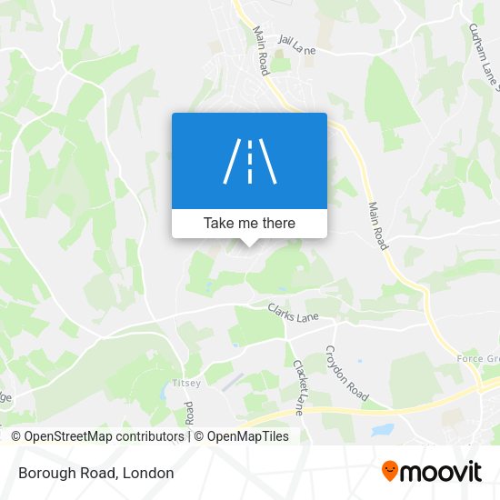 Borough Road map