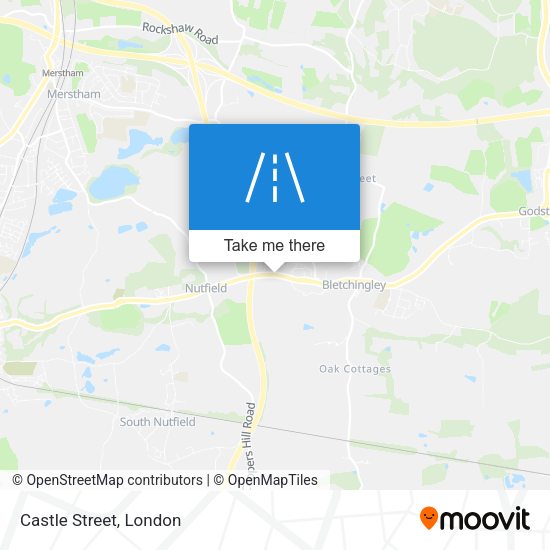 Castle Street map