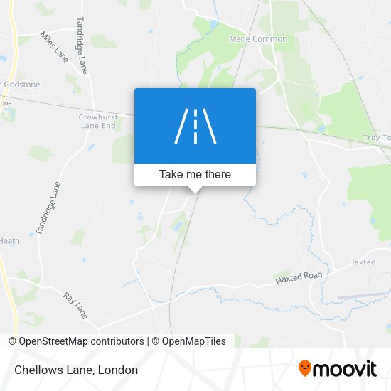 Chellows Lane map