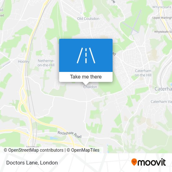 Doctors Lane map