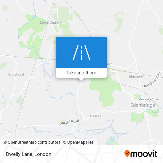 Dwelly Lane map