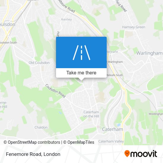 Fenemore Road map