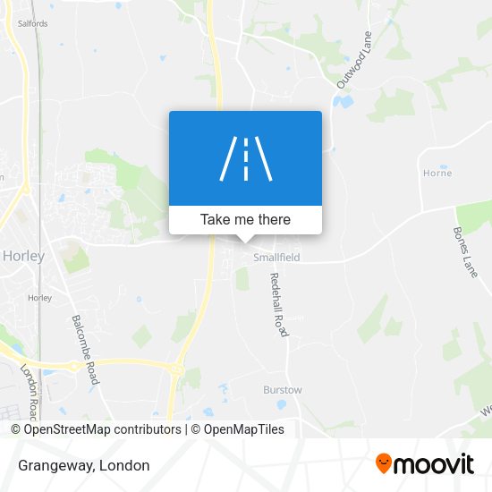 Grangeway map