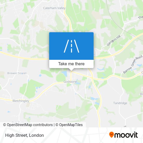 High Street map
