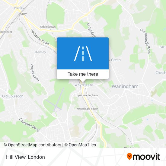 Hill View map