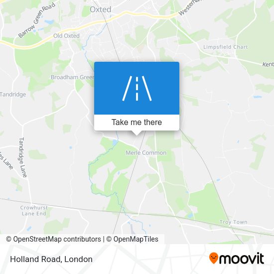 Holland Road map