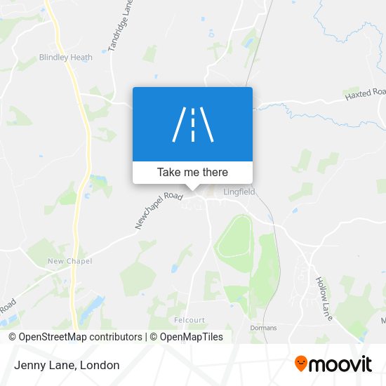 Jenny Lane map