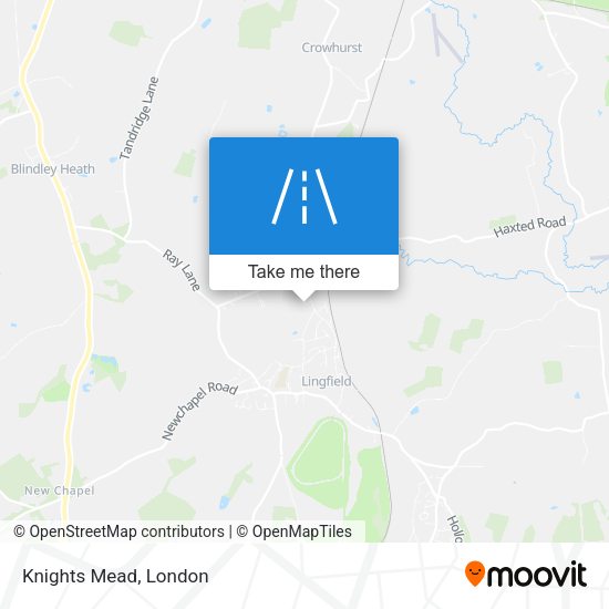 Knights Mead map