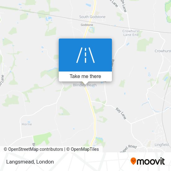 Langsmead map