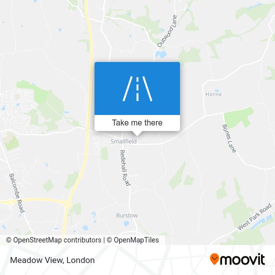 Meadow View map