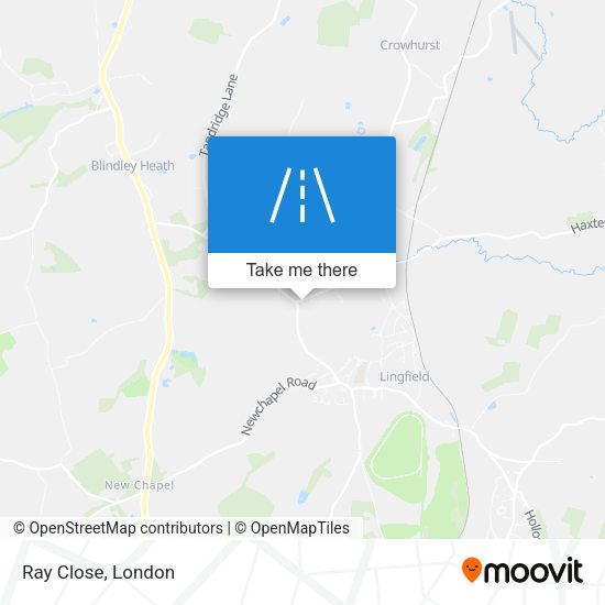 Ray Close map