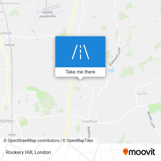 Rookery Hill map