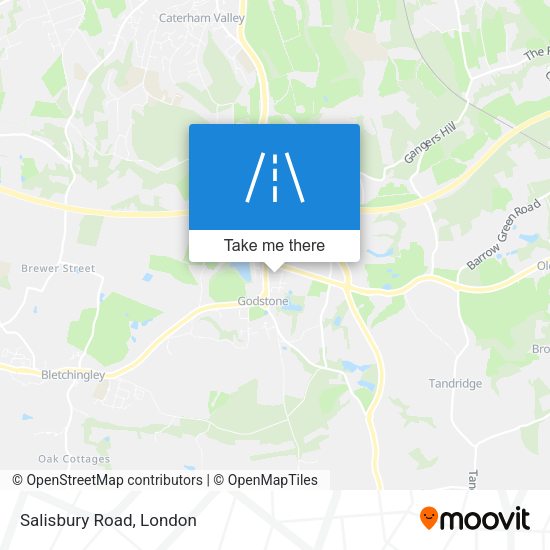 Salisbury Road map