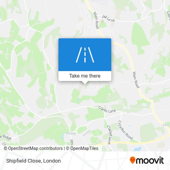 Shipfield Close map