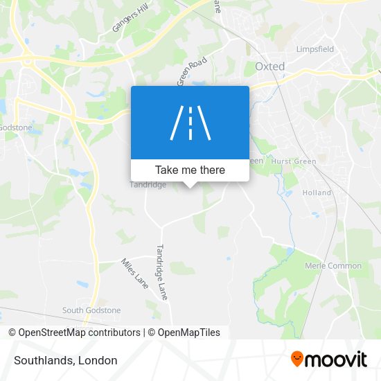 Southlands map