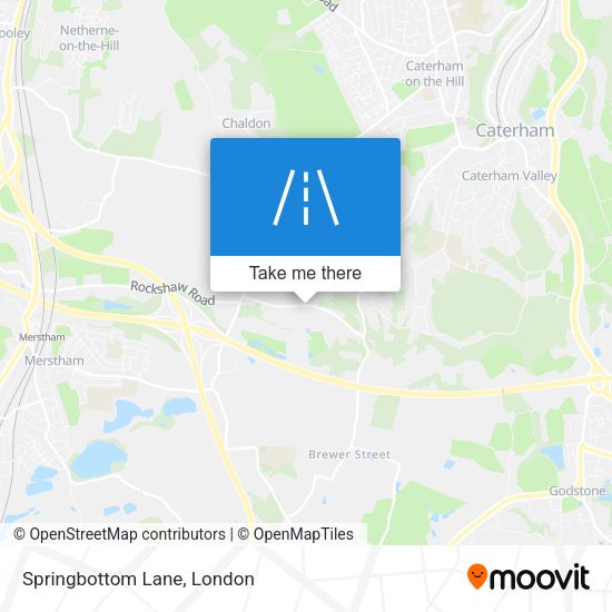 Springbottom Lane map