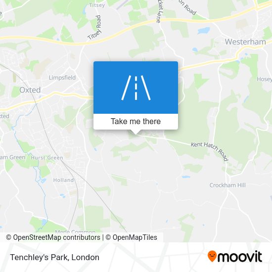 Tenchley's Park map
