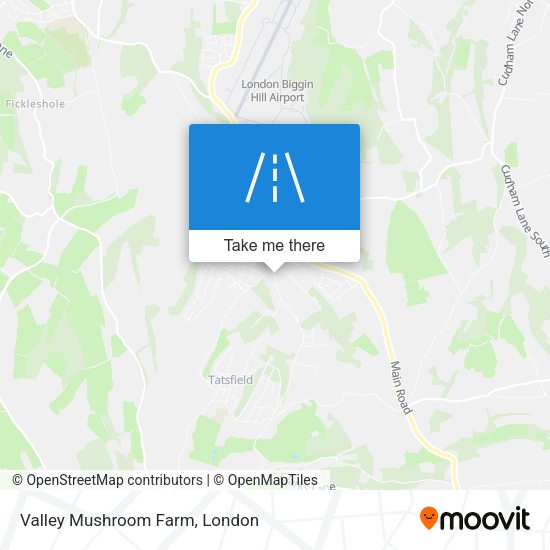 Valley Mushroom Farm map