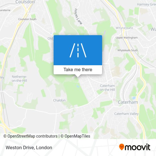 Weston Drive map