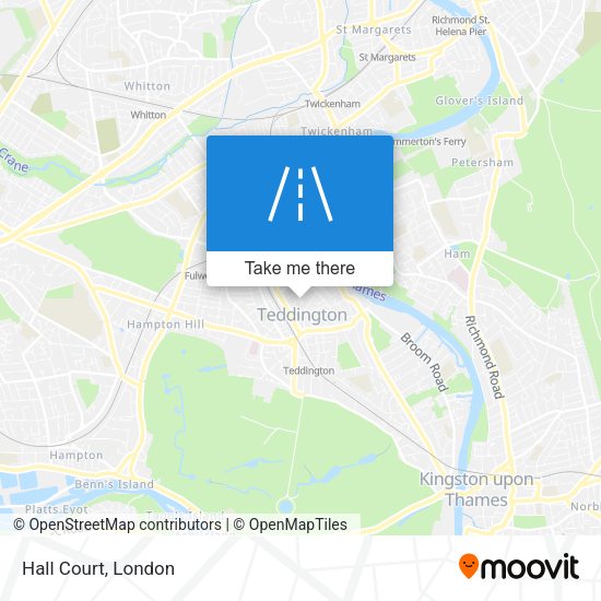 Hall Court map