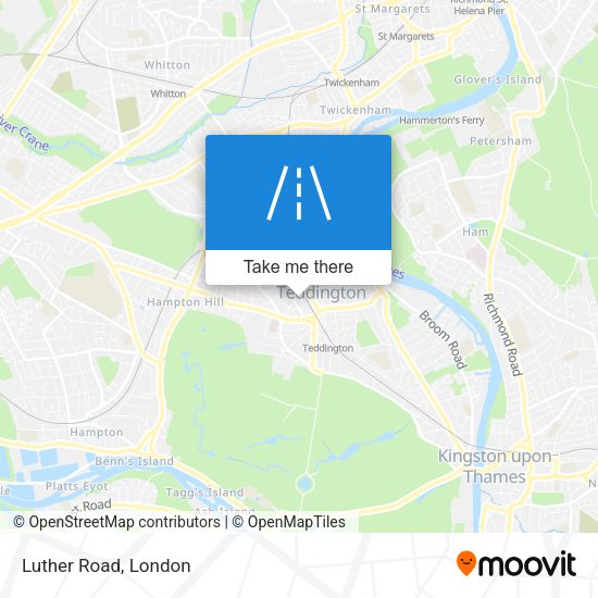 Luther Road map