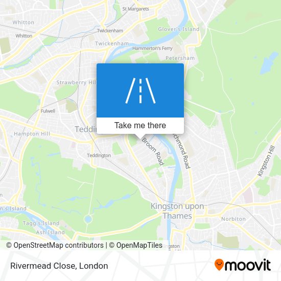 Rivermead Close map