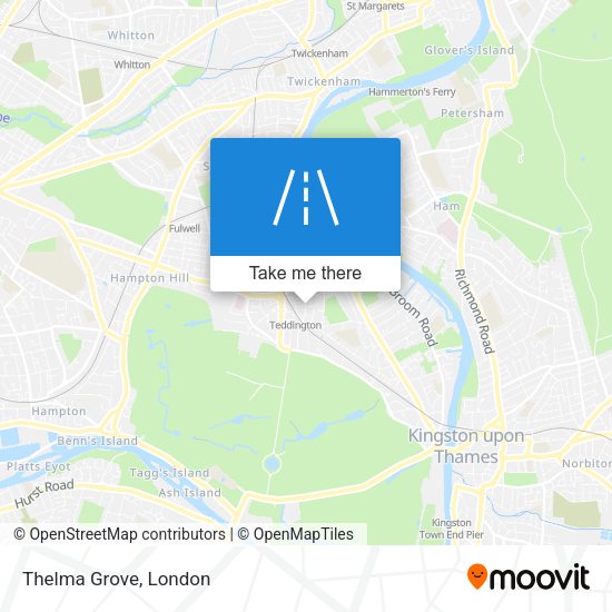 Thelma Grove map