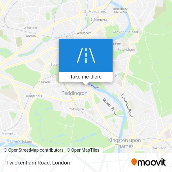 Twickenham Road map