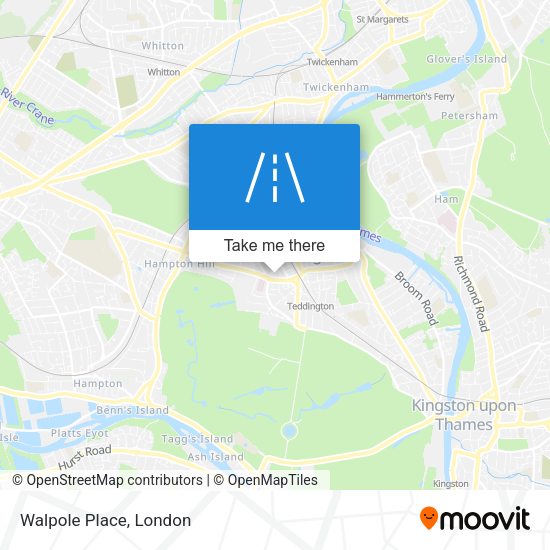 Walpole Place map