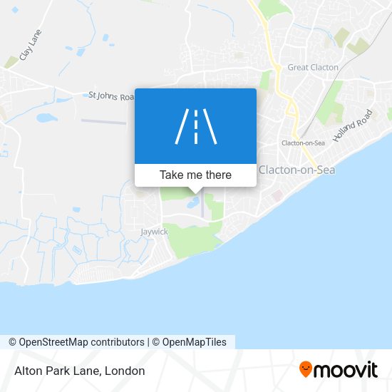 Alton Park Lane map