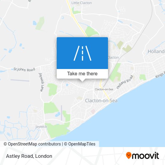 Astley Road map