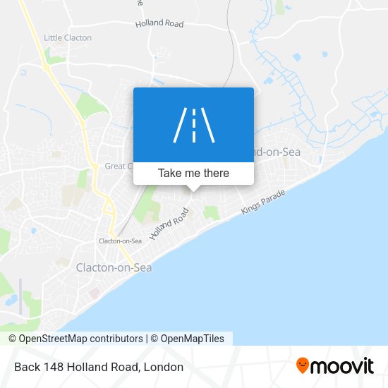 Back 148 Holland Road map