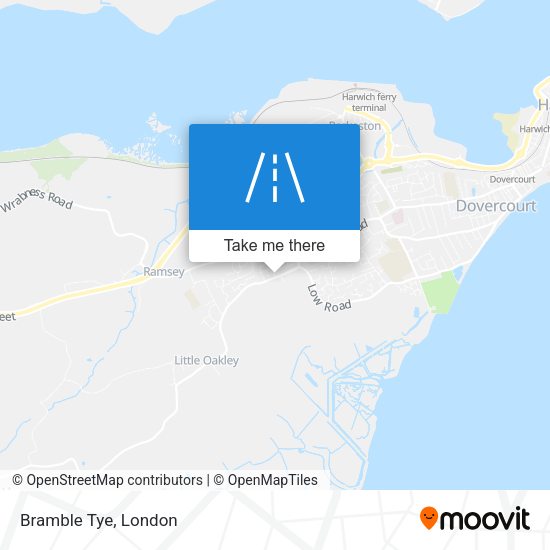Bramble Tye map