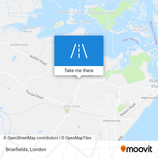 Briarfields map