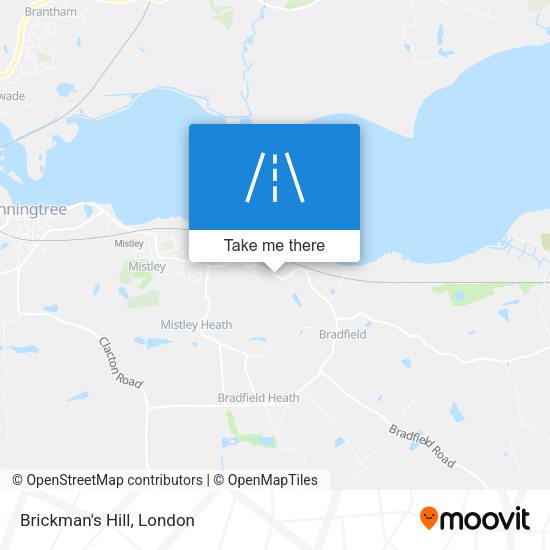 Brickman's Hill map